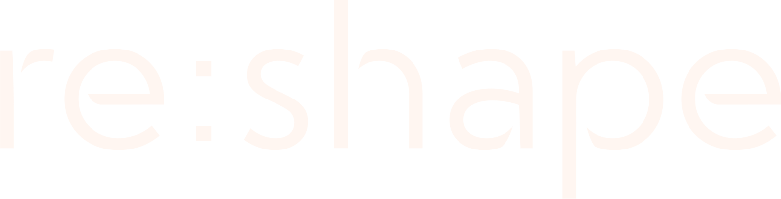 re:shape Living logo logo